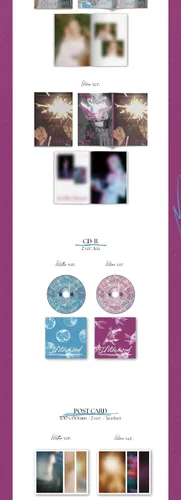 Vista 3 de MAMAMOO Wheein in The Mood Contenido del primer álbum+tarjeta fotográfica+seguimiento sellado Whee in (conjunto estándar (agua+vino))