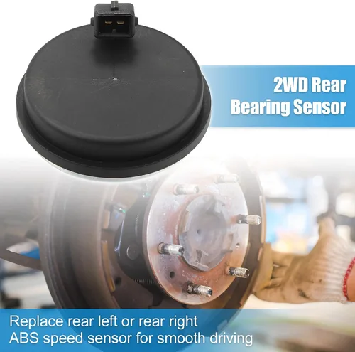 Vista 3 de X AUTOHAUX Cojinete de cubo trasero ABS Sensor de velocidad para Hyundai Veloster N Tucson Sonata W/O AWD, Kia Sportage 2WD 58980-C1100 - Tapa