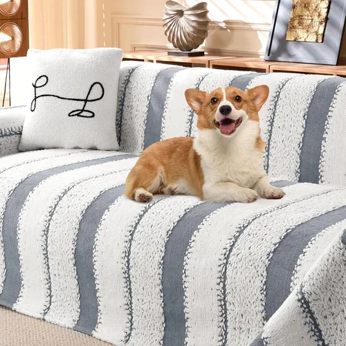 Vista 11 de Fundas de sofá para sofá seccional, funda de sofá para perros, fundas de sofá tipo manta, fundas para loveseat, funda para futón, funda