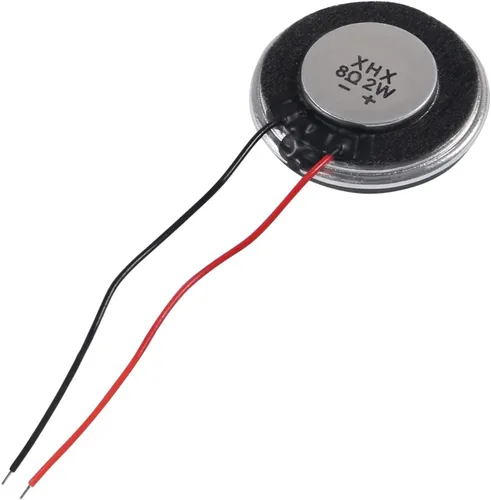 Vista 6 de 6 piezas de altavoces de 8 ohmios 2W, altavoces redondos de 28 mm compatibles con pequeños altavoces de audio, reproductor de MP3, MP4