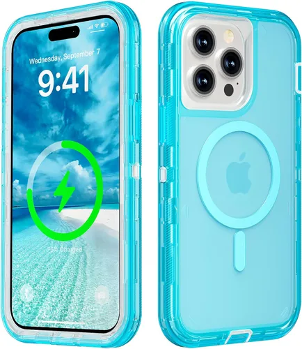 Vista 43 de Follaroma Funda para iPhone 11, Compatible con MagSafe, Fundas de Teléfono de Protección Resistente a Prueba de Golpes de Servicio Pesado