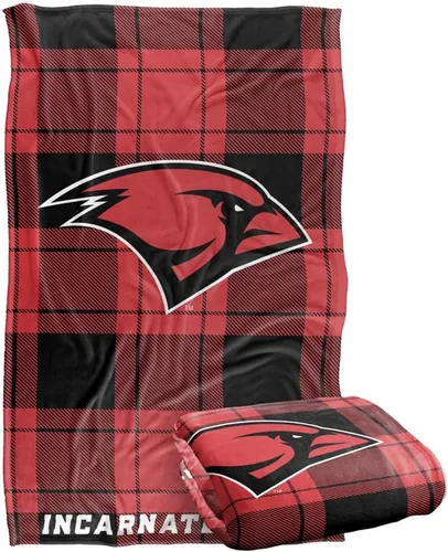 Vista 31 de LOGOVISION St John's University Campus Plaid Spirit Silky Touch Manta súper suave 36 x 58 pulgadas