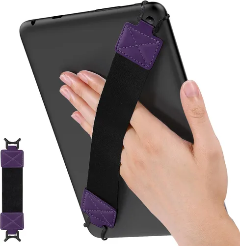 Vista 11 de MoKo Correa de mano de seguridad para tablet de 9 a 11 pulgadas, iPad/IP-ad Pro/iPad Air/Kindle Fire HD/Samsung, correa de mano versátil de alta