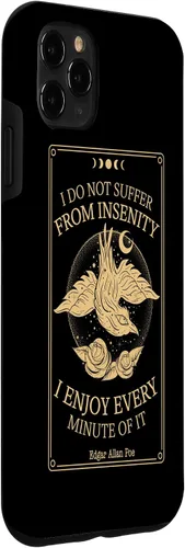 Vista 3 de Funda para iPhone 11 Pro Max Edgar Allan Poe Raven Booktok Bookish Merch
