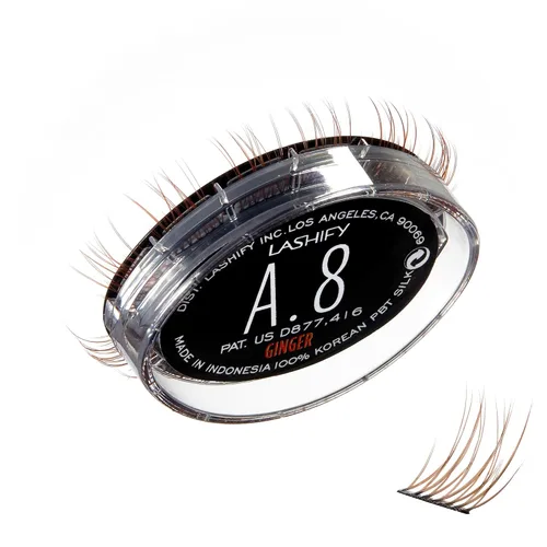 Vista 34 de Lashify Amplify - Extensiones de pestañas Gossamer de 0.47 pulgadas, color ceniza, pestañas postizas para un aspecto natural