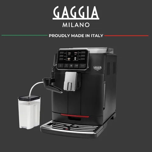Vista 8 de Gaggia Cadorna Milk Máquina de café espresso superautomática, 60.8 onzas líquidas, negro, mediana