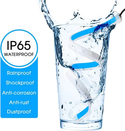 Vista 7 de Tira de luces LED para faros exteriores DRL, 2 piezas de 24 pulgadas, impermeables, cortables, flexibles, para correr, luces diurnas, interruptores