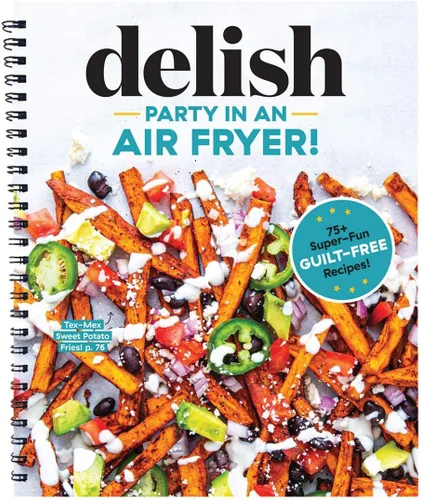 Vista 6 de Delish Una sartén y fiesta en un paquete de freidora de aire