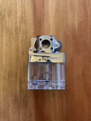 Vista 6 de Thunderbird butano 45 grados suave llama flip top tubo encendedor inserto