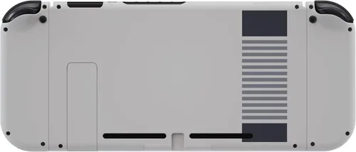 Vista 6 de eXtremeRate - Placa trasera para Nintendo Switch Console, NS Joycon con carcasa de mando de mano con botones de juego completo, carcasa de repuesto