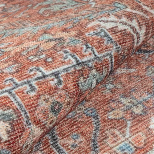 Vista 313 de GLN Rugs Traditional Collection - Alfombra de felpilla lavable a máquina, tradicional lavable, antideslizante, alfombra de felpilla de pelo corto