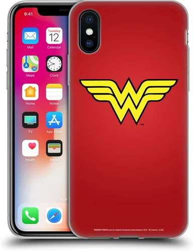 Vista 21 de Head Case Designs Funda de gel suave con licencia oficial de Wonder Woman DC Comics Classic Logos compatible con Apple iPhone 7 Plus/iPhone 8 Plus