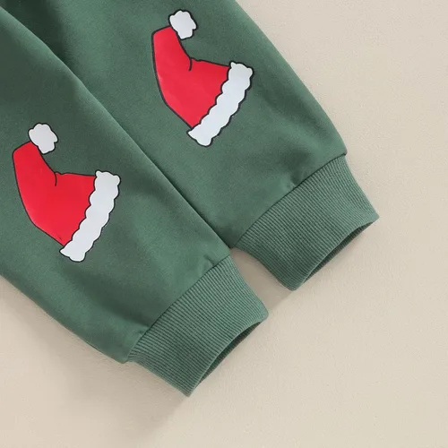 Vista 7 de Foidiccx Conjunto de ropa de otoño e invierno para bebé niño y niña