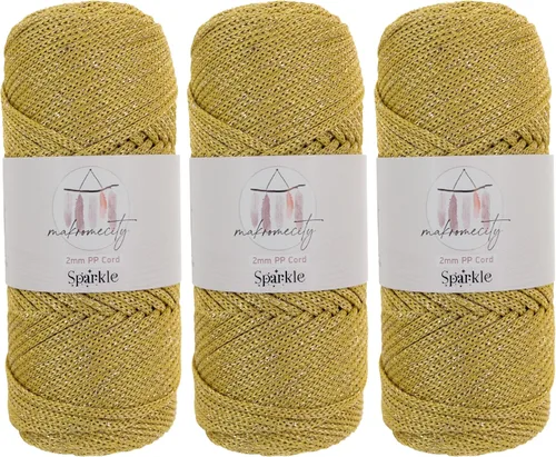 Vista 63 de Makromecity, Cordón de macramé de poliéster de 2 mm x 38 metros (125 yardas) 2 mm de polipropileno, cordón de macramé para crochet, bolsa