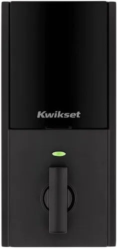 Vista 4 de Kwikset Home Connect 620 - Cerradura inteligente de pestillo con tecnología Z-Wave, funciona con Ring Alarm, Samsung SmartThings y más, requiere