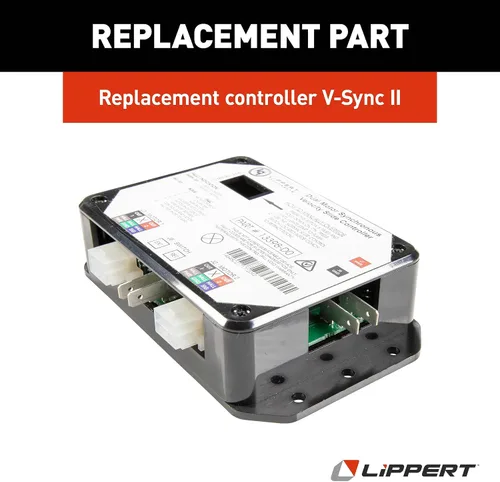 Vista 7 de Lippert - Controlador de repuesto V-Sync II para varios deslizamientos en la pared, versión 13398-DO para controladores 3398-C2, componente