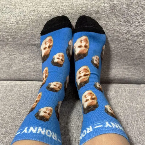 Vista 6 de Calcetines personalizados con foto, calcetines personalizados con imágenes, calcetines personalizados para hombres