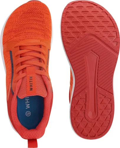 Vista 4 de WHITIN Men's Wide Toe Box + Zero Drop Sole Road Running Shoes Rubber Outsole