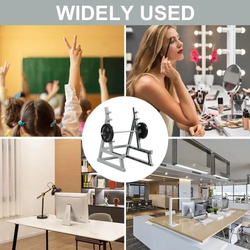 Vista 6 de Soporte para Barra de Halterofilia Porta Lápices, Soporte para Barra de Sentadillas Porta Lápices para Entusiastas del Fitness y Fans