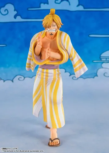 Vista 3 de TAMASHII NATIONS - Una pieza - Sanji (Sangoro), Bandai Spirits FiguartsZERO Estatua coleccionable