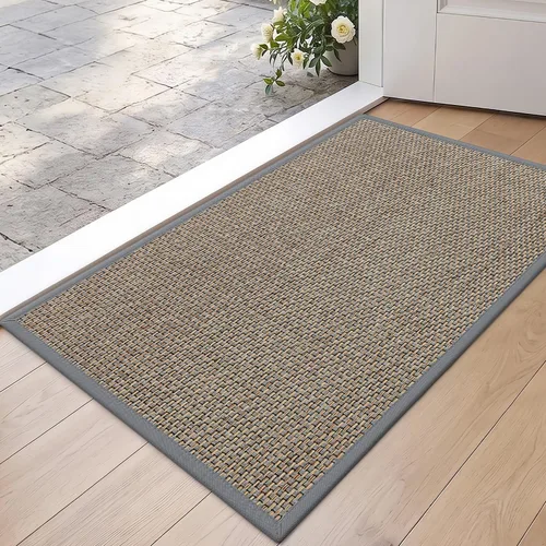 Vista 17 de DEXI - Tapete ultradelgado para puerta de interior, 32 x 48 pulgadas Beige