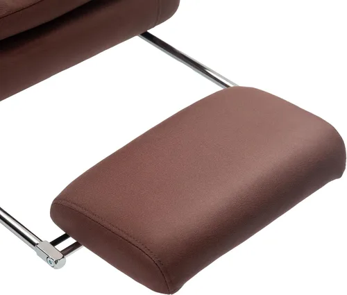 Vista 8 de Vinsetto - Silla de oficina de masaje ejecutivo de microfibra, silla de escritorio para computadora, silla reclinable climatizada con reposapiés