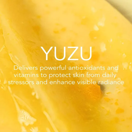 Vista 2 de Saturday Skin Yuzu - Bálsamo para ojos con vitamina C, crema iluminadora para debajo de los ojos apretados, niacinamida coreana, cafeína