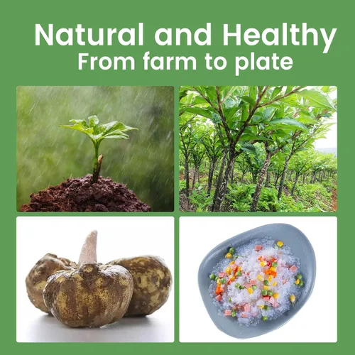 Vista 5 de Hethstia 20 paquetes de espaguetis y arroz Shirataki dieta de fideos Konjac aptos para paleo, sin azúcar, sin gluten, bajo en calorías y vegano