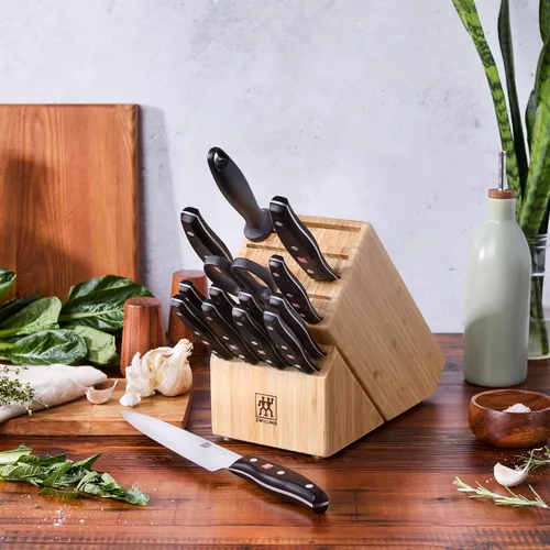 Vista 2 de Zwilling Twin Signature Friodur - Juego de cuchillos endurecidos con hielo