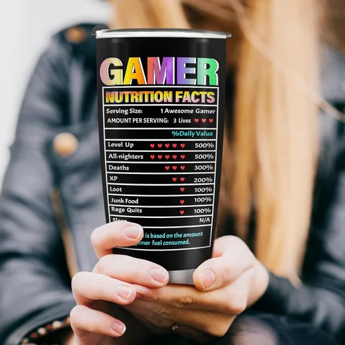 Vista 3 de Jekeno Vaso de regalo para niños, hombres, niños, adolescentes, control de juegos, regalo de Pascua, cumpleaños, Navidad, hijo, marido, padre, papá