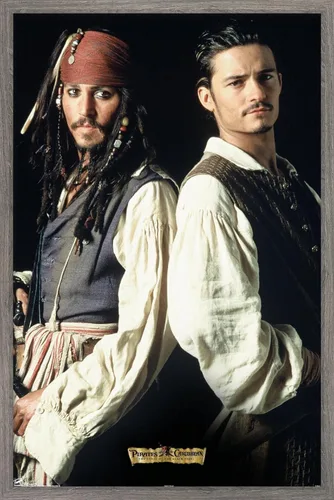 Vista 9 de Trends International Disney Pirates of the Caribbean: The Curse of the Black Pearl - Póster de pared dúo, 14.725 x 22.375 pulgadas, versión
