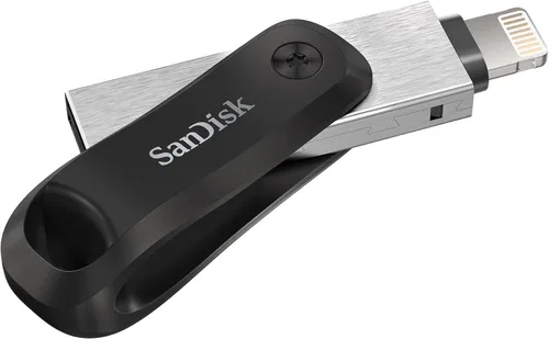 Vista 3 de SanDisk Unidad flash iXpand Go de 128 GB - Para tu iPhone 14 o anterior - Crea espacio en tu iPhone - SDIX60N-128G-GN6NE