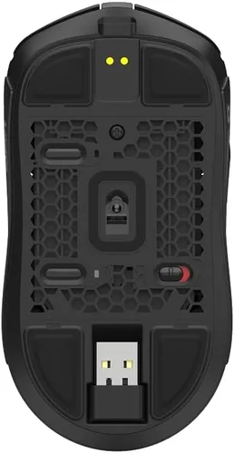 Vista 4 de Bloody SG5 Ratón inalámbrico para juegos 8K sondeo 30K DPI Sensor óptico Modo dual USB e inalámbrico Negro