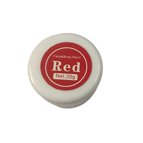Vista 7 de White Red Face Body Paint Set, and white, B