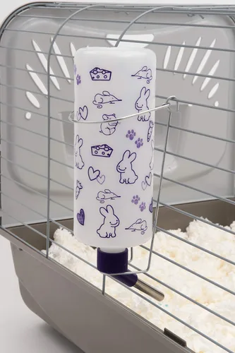 Vista 6 de Lixit Botellas de agua resistentes a la intemperie de 32 onzas con montaje resistente para conejos y hurones (conejos)