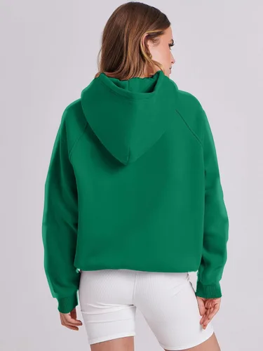 Vista 83 de ANRABESS - Sudaderas con capucha para mujer, sobre talla, de vellón de manga larga, modelo de 2024, para otoño