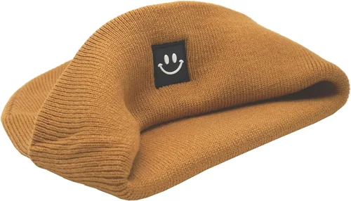 Vista 3 de 55cube Gorro de punto con cara sonriente unisex