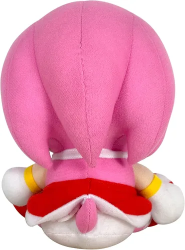Vista 2 de Great Eastern Entertainment Sonic The Hedgehog - Peluche de Amy sentada 7 pulgadas de alto