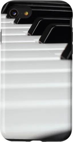 Vista 13 de Funda para iPhone 14 Pianist Beautiful Piano Keyboard Graphic