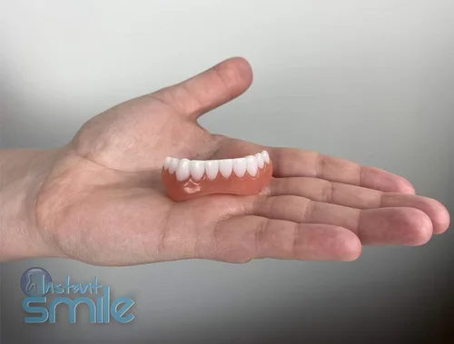 Vista 6 de Instant Smile Chapa inferior blanca brillante hecha a mano