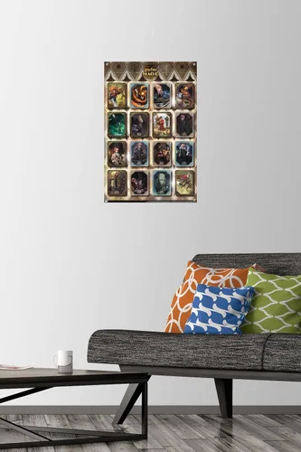 Vista 2 de Trends International Harry Potter: Magic Awakened - Póster de pared de rejilla, 14.725 x 22.375 pulgadas, paquete de póster y alfiler de empuje