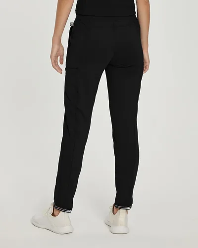 Vista 3 de Urbane Impulse - Pantalones deportivos de corte ajustado y elástico extremo de 4 piezas para mujer 9208