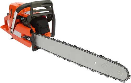 Vista 10 de LOYALHEARTDY Sierra de cadena de 58 cc 2 ciclos 4.4 Hp Sierras de gasolina de mano 18 pulgadas motosierra para árboles de madera corte jardín granja