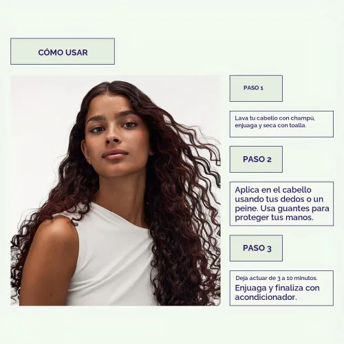 Vista 3 de Maria Nila Color Refresh Autumn Red – Refreshes Warm Autumn Red Tones