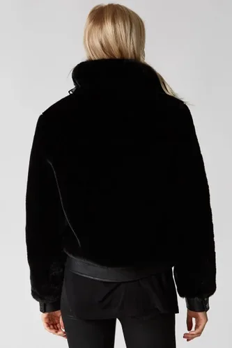 Vista 2 de BLANKNYC womens Faux Fur Coat Outerwear, Comfortable & Stylish JacketFaux-Fur Coat
