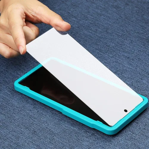Vista 2 de Ibywind Protector de pantalla para SamSung Galaxy A52 5G/4G/A52S, con 2 piezas de vidrio templado, 1 protector de lente de cámara, 1 película