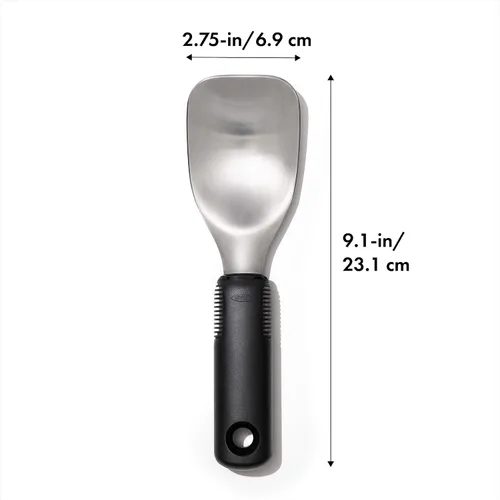 Vista 6 de OXO Rueda y cortador de pizza Good Grips + pala de helado