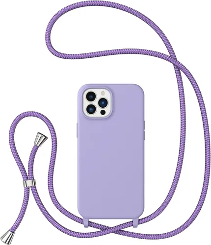 Vista 12 de ZTOFERA Funda para iPhone Air con correa, funda cruzada para teléfono con cordón ajustable para el cuello en los hombros, silicona suave a prueba