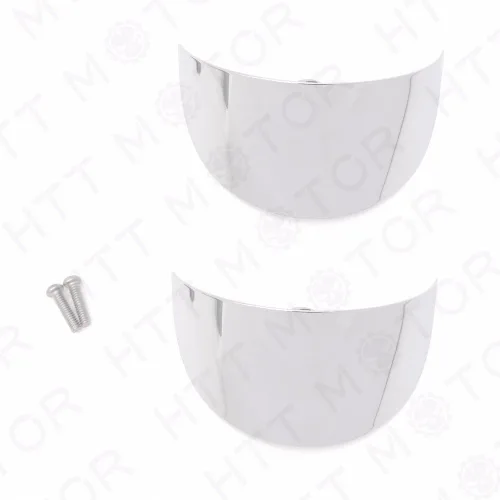 Vista 4 de Viseras direccionales traseras SMT compatibles con Harley 88-91 FLTC 89-96 FLTCU 99-03 FLTR [B06W51MXWC]