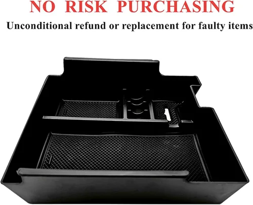Vista 7 de Organizador de Consola Central Caja de Almacenamiento Interior compatible con Ford Explorer 2019 2018 2017 2016 2015 2014 2013 2012 Accesorios